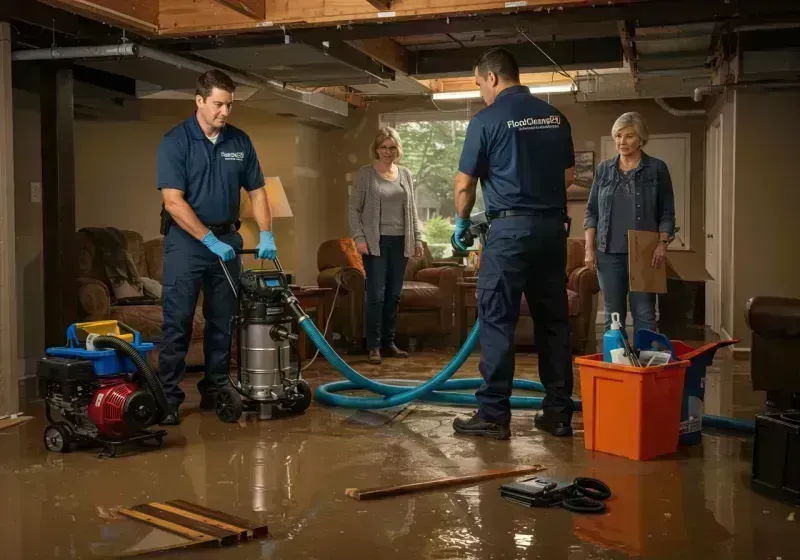 Basement Water Extraction and Removal Techniques process in Hasbrouck Heights, NJ